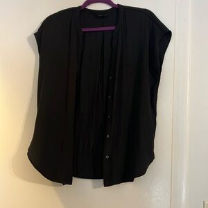 Banana Republic Button Up Short Sleeve Blouse - Size S
